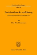 Cover-Bild zum Titel 'Zwei Gesichter der Aufklärung.' von 'Claus-Peter Clostermeyer'
