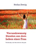 Cover-Bild zum Titel 'Vierundzwanzig Stunden aus dem Leben einer Frau' von 'Stefan Zweig'
