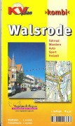 Cover-Bild zum Titel 'Walsrode, KVplan, Wanderkarte/Stadtplan/Radkarte, 1:25.000 / 1:10.000' von ''