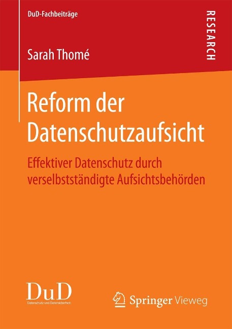 Reform der Datenschutzaufsicht - Sarah Thomé