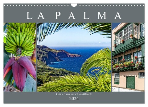 La Palma - Grüne Trauminsel im Atlantik (Wandkalender 2024 DIN A3 quer), CALVENDO Monatskalender - Dieter Meyer