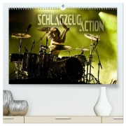 Cover-Bild zum Titel 'Schlagzeug Action (hochwertiger Premium Wandkalender 2026 DIN A2 quer), Kunstdruck in Hochglanz' von 'Renate Bleicher'