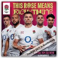 England Rugby Union 2025 - Wandkalender - Danilo Promotion Ltd