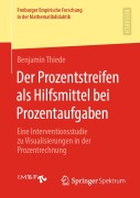 Cover-Bild zum Titel 'Der Prozentstreifen als Hilfsmittel bei Prozentaufgaben' von 'Benjamin Thiede'