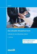 Cover-Bild zum Titel 'Das aktuelle Disziplinarrecht' von 'Frank Ebert'