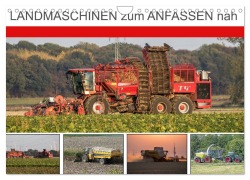 Cover-Bild zum Titel 'Landmaschinen zum Anfassen nah (Wandkalender 2026 DIN A4 quer), CALVENDO Monatskalender' von 'SchnelleWelten SchnelleWelten'