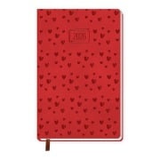 Trötsch Taschenkalender A6 Soft Touch Herzchen 2026 - 