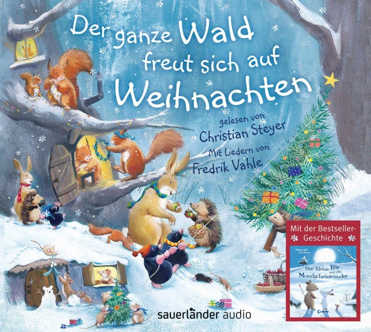 Der ganze Wald freut sich auf Weihnachten - Paul Bright, Elizabeth Baguley, Gillian Lobel, Fredrik Vahle