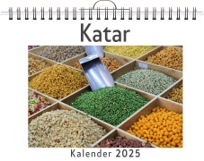 Cover-Bild zum Titel 'Katar - (Wandkalender 2025, Kalender DIN A4 quer, Monatskalender im Querformat mit Kalendarium, das perfekte Geschenk)' von 'Florian Braun'