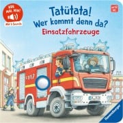 Cover-Bild zum Titel 'Hör mal hin - Tatütata! Wer kommt denn da? Einsatzfahrzeuge' von 'Maria Höck'