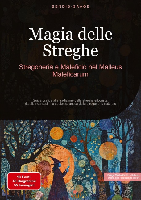 Magia delle Streghe: Stregoneria e Maleficio nel Malleus Maleficarum - Bendis A. I. Saage - Italiano
