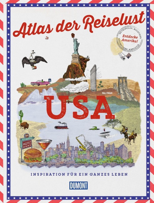 DuMont Bildband Atlas der Reiselust USA - Philippe Gloaguen