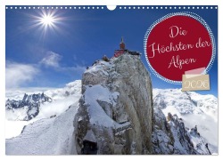 Cover-Bild zum Titel 'Die Höchsten der Alpen (Wandkalender 2026 DIN A3 quer), CALVENDO Monatskalender' von 'Christa Kramer'