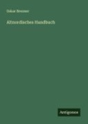 Cover-Bild zum Titel 'Altnordisches Handbuch' von 'Oskar Brenner'