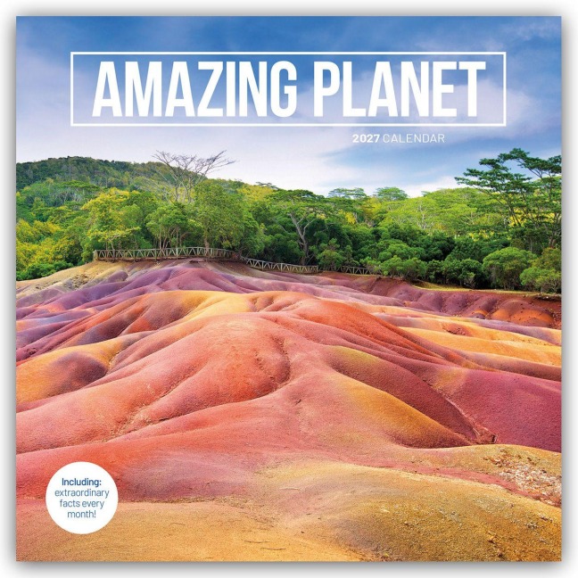 Amazing Planet - Fantastische Erde 2027 - Wand-Kalender - Carousel Calendar