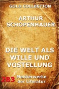 Cover-Bild zum Titel 'Die Welt als Wille und Vorstellung' von 'Arthur Schopenhauer'