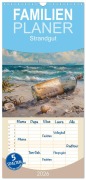 Familienplaner 2026 - Strandgut mit 5 Spalten (Wandkalender, 21 x 45 cm) CALVENDO - Cathrin Illgen