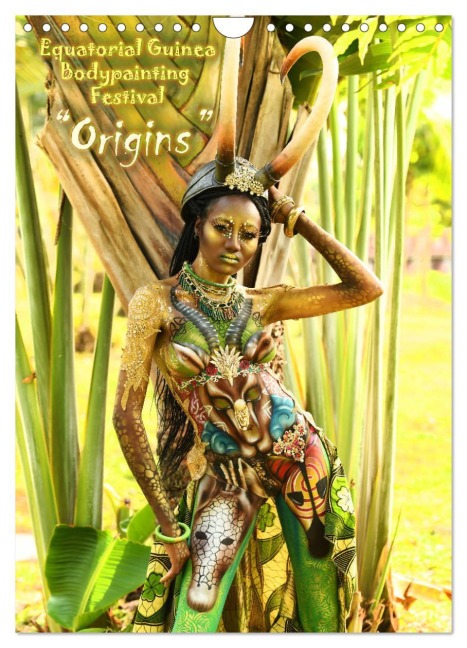 Equatorial Guinea Bodypainting Festival "Origins" (Wandkalender 2026 DIN A4 hoch), CALVENDO Monatskalender - Dmitri Moisseev