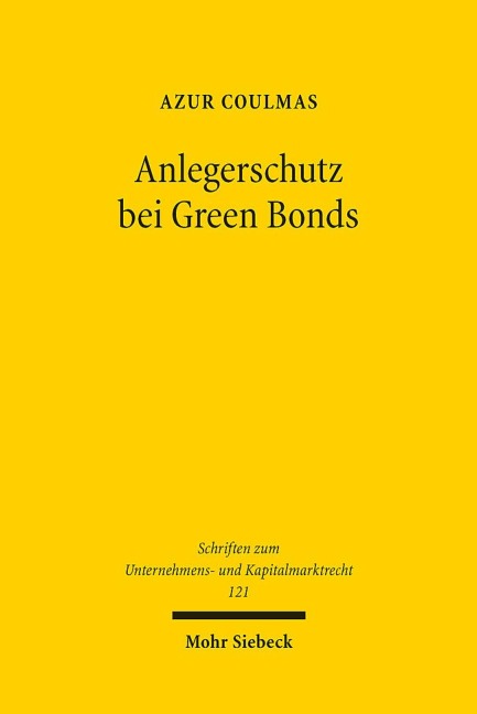 Anlegerschutz bei Green Bonds - Azur Coulmas