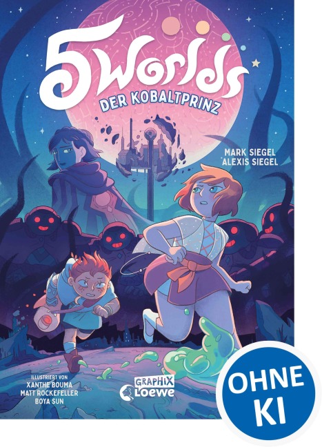 5 Worlds (Band 2) - Der Kobaltprinz - Mark Siegel, Alexis Siegel