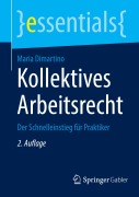 Cover-Bild zum Titel 'Kollektives Arbeitsrecht' von 'Maria Dimartino'
