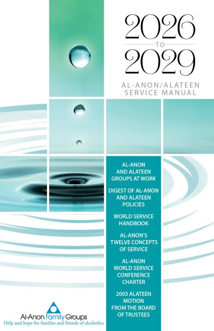 2026-2029 Al-Anon/Alateen Service Manual - Al-Anon Family Groups