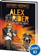 Cover-Bild zum Titel 'Alex Rider (Band 1) - Stormbreaker' von 'Anthony Horowitz, Antony Johnston'