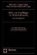 Cover-Bild zum Titel 'Maß- und Gradfragen im Wirtschaftsrecht' von ''
