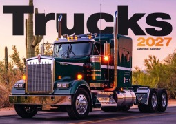 Cover-Bild zum Titel 'Trucks Kalender 2027 - LKWs - Lastkraftwagen' von ''