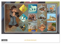 Fotograf auf Pirsch - ein Kinderkalender (Wandkalender 2026 DIN A2 quer), CALVENDO Monatskalender - Rolf Frank