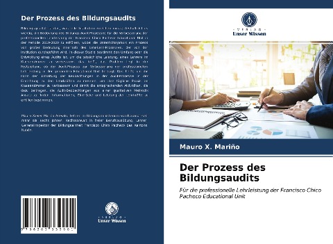 Der Prozess des Bildungsaudits - Mauro X. Mariño