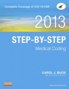 Cover-Bild zum Titel 'Step-by-Step Medical Coding, 2013 Edition - E-Book' von 'Cpc Buck'