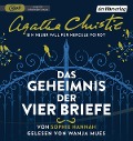 Cover-Bild zum Titel 'Das Geheimnis der vier Briefe' von 'Sophie Hannah, Agatha Christie'