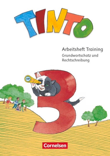 Tinto Sprachlesebuch 3. Schuljahr - Zu den Ausgaben 2019 und 2026 - Arbeitsheft Training - Grundwortschatz und Rechtschreibung - 
