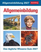 Cover-Bild zum Titel 'Allgemeinbildung Tagesabreißkalender 2027 - Das tägliche Wissens-Quiz' von 'Berthold Budde'