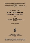 Cover-Bild zum Titel 'Agnosie und Funktionswandel' von 'E. Bay'