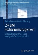 Cover-Bild zum Titel 'CSR und Hochschulmanagement' von ''