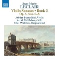 Cover-Bild zum Titel 'Violin Sonatas,Book 3' von 'Adrian/McMahon Butterfield'