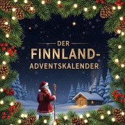 Cover-Bild zum Titel 'Der Finnland-Adventskalender' von 'Marie Zimmermann'