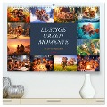 Lustige Urzeit Momente - Ein Jahr voller Steinzeitspaß (hochwertiger Premium Wandkalender 2025 DIN A2 quer), Kunstdruck in Hochglanz - Dirk Meutzner