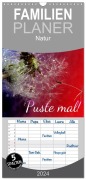 Familienplaner 2026 - Puste mal! mit 5 Spalten (Wandkalender, 21 x 45 cm) CALVENDO - Heike Hultsch