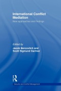 Cover-Bild zum Titel 'International Conflict Mediation' von ''