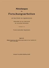 Mitteilungen über Forschungsarbeiten auf dem Gebiete des Ingenieurwesens - Otto Fritzsche