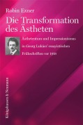 Cover-Bild zum Titel 'Die Transformation des Ästheten' von 'Robin Exner'