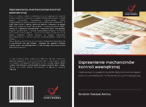 Usprawnienie mechanizmów kontroli wewn¿trznej - Ibrahim Yakasai Aminu