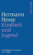 Kindheit und Jugend vor Neunzehnhundert - Hermann Hesse