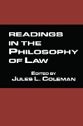 Cover-Bild zum Titel 'Readings in the Philosophy of Law' von ''