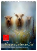 Cover-Bild zum Titel 'Tiere im Schleier der Zeit (Wandkalender 2026 DIN A2 hoch), CALVENDO Monatskalender' von 'Roder Roder'