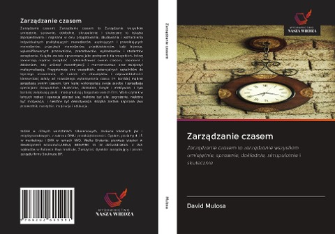 Zarz¿dzanie czasem - David Mulosa