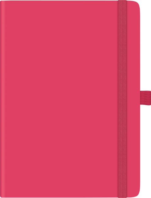 BRUNNEN 1079166266 | Buchkalender Kompagnon Mod. 791 66 2026 | A5, Kunststoff, pink - 